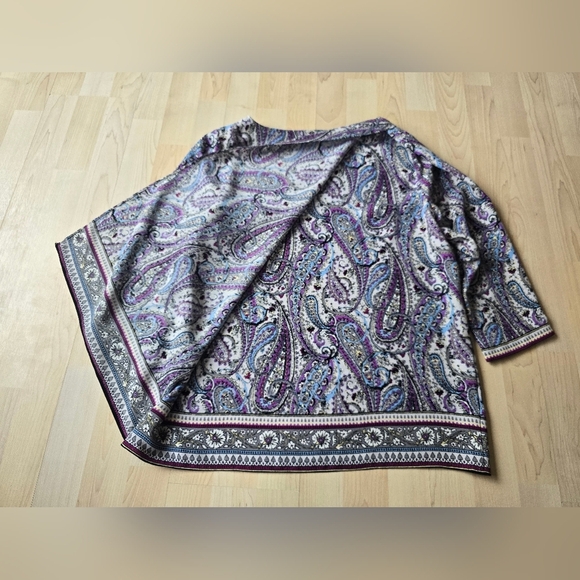 J. Jill Paisley Top Size Small - Picture 4 of 8
